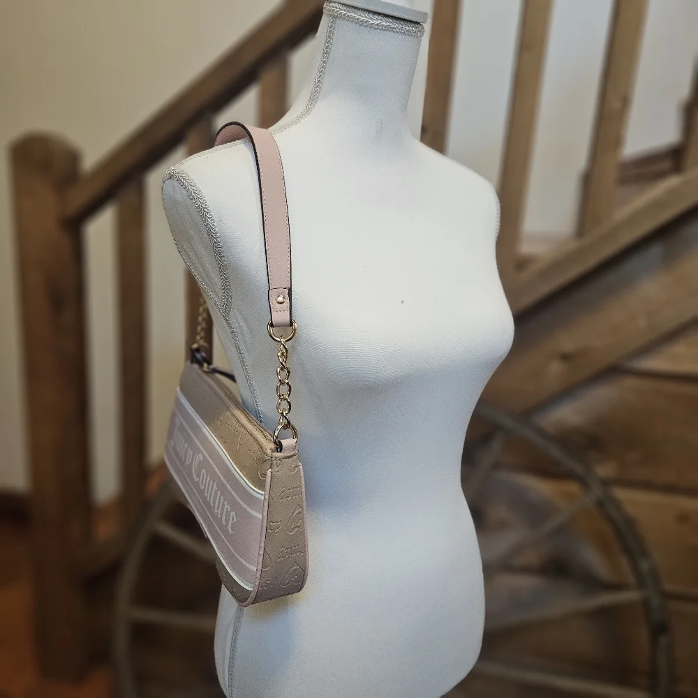 Juicy Couture Beige and Pink Women's Bag - Picture 2 of 9